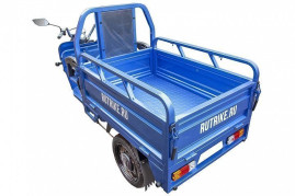 Трицикл электрический Rutrike Вояж К22 1200 60V/800W (синий)