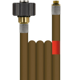 Шланг для канализации (30м, DN04, М22х1.5г-1/8"ш, 300бар) R+M