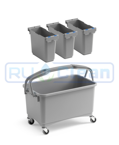 Набор TTS EROY E-09 (ведро 28 л, съемные модули, без колес)