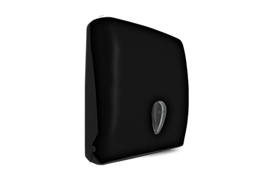 Диспенсер для бумажных полотенец Nofer 04020.C (чёрный)