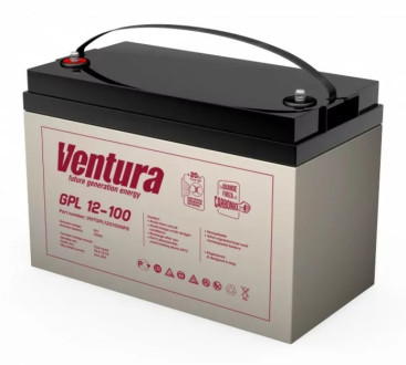 Тяговый аккумулятор Ventura GPL 12-120 (12В, 133Ач)