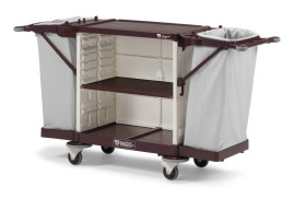 Тележка TTS MagicArt 22 Safety (без дверей, открытая, 2 держ. мешка, белый)