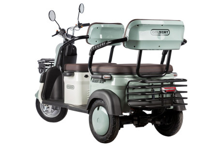 Трицикл электрический Rutrike Gelbert Beta (48/60V, 800W, бежевый) (0000256-3027)