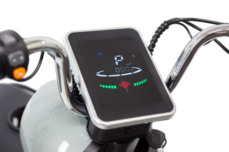 Трицикл электрический Rutrike Gelbert Beta (48/60V, 800W, бежевый) (0000256-3027)