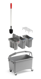 Набор TTS EROY E-02 (ведро 28 л, съемные модули, без колес)