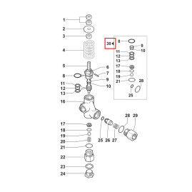 Ремкомплект регулятора Comet 5015002800