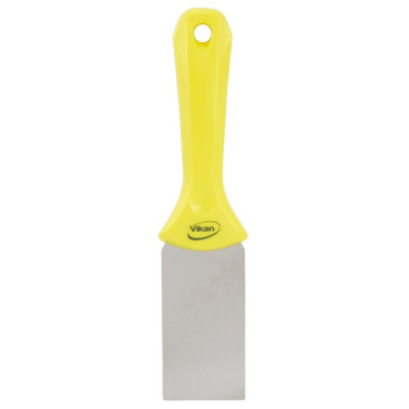 Скребок ручной Vikan (50мм, нерж, желтый)