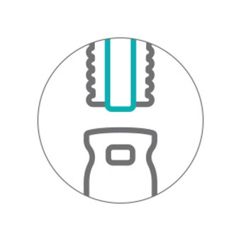 Сгон для окон TTS (35см, фиксир, нерж, резинка)