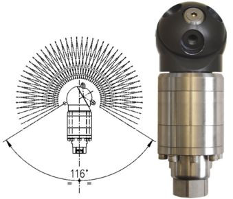 Насадка для мойки емкостей PA A42-R2 (160бар, 20л/мин, гидропривод)
