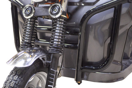 Трицикл электрический Rutrike D4 NEXT II 60V1500W (синий)