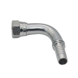 Фитинг высокого давления JIC (DN12, 7/8г, 90гр, оцинк) Robin