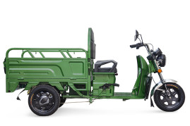 Трицикл электрический Rutrike Вояж К1 1200 60V800W (зеленый)