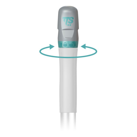 Швабра TTS KIT Uni System INFINITY (тел. ручка, рамка 40х11см)