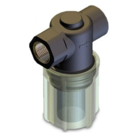 Фильтр для воды F5 (50мкм, 1"г-ш, с отстойником) PA