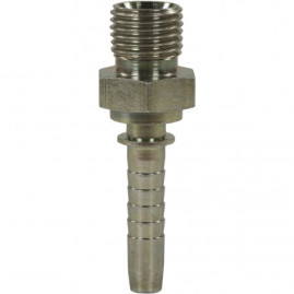 Фитинг высокого давления BSP (DN08, 3/8ш, оцинк) TOR