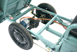 Трицикл электрический Rutrike Амулет 1100 (темно-зеленый)