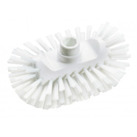 Щетка овальная Haug Bursten (200х125х105мм, жесткий, белый)