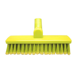 Щётка моющая FBK (с подводом воды, 300х60мм, желтый)