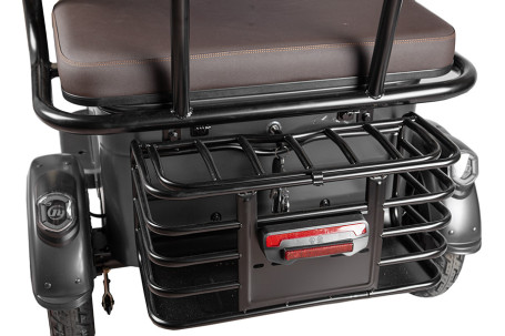 Трицикл электрический Rutrike Gelbert Bos (48/60V, 800W, черный) (0000274-3033)