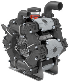 Мембранный насос Comet BPS 300 (20 бар, 295 л/мин, ВОМ 1"⅜-25 мм)