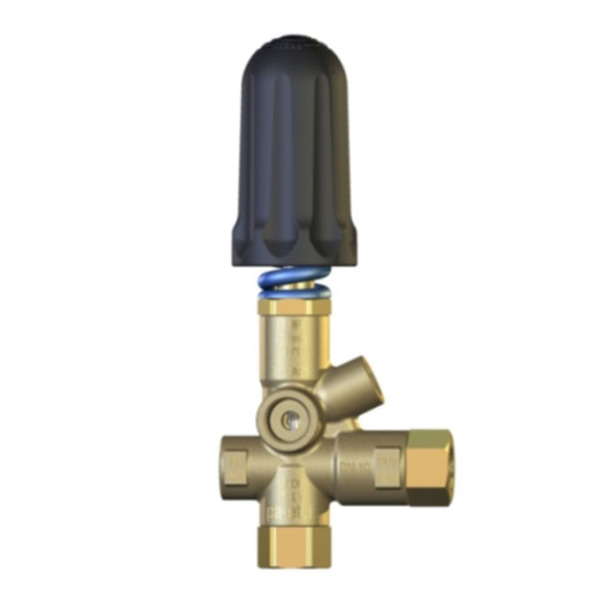 Регулятор давления PA Pulsar 4R (280бар, 40л/мин, 3/8&quot;г-3/8&quot;г, By-pass 3/8&quot;г, отв. маном. 1/4&quot;г)