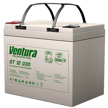 Тяговый аккумулятор Ventura GT 12 030 (12В, 29Ач, AGM)