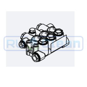 Головная часть насоса Mazzoni PM (D18мм, в сборе)