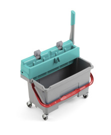 Ведро TTS для системы Trilogy (25л, с рычажным отжимом и колёсами)