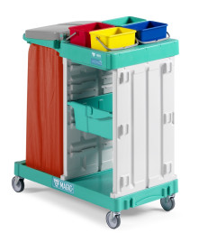 Тележка TTS Magic Line 300B (4х4л, выдв. ящик, держ. мешка 120л)