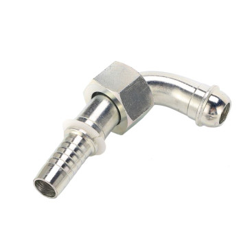 Фитинг высокого давления DK (DN10, М22х1.5г, 90гр, оцинк) RC