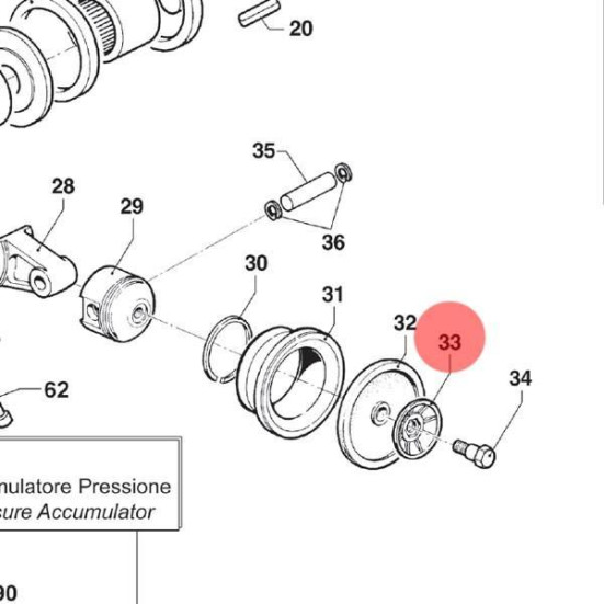 Держатель мембраны Comet (для BP, MC8-18)