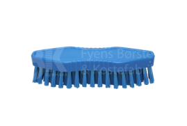 Щётка-скраб ручная FBK (180х60мм, средн.жесткость, 30мм ворс, синий)
