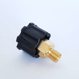 Переходник М22х1.5г-1/4"ш (лат/пласт)