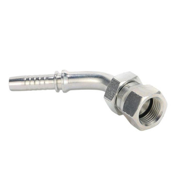 Фитинг высокого давления JIC (DN10, 5/8г, 45гр, оцинк) Robin