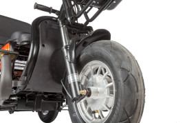  Трицикл электрический Rutrike Gelbert Caf 48V/60V 600Вт (красный)