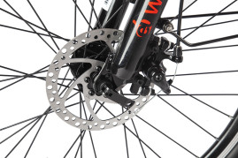 Электровелосипед Eltreco White (бело-зеленый)