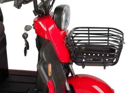 Трицикл электрический Rutrike Gelbert Kappa (48/60V, 650W, красный) (0000268-3044)