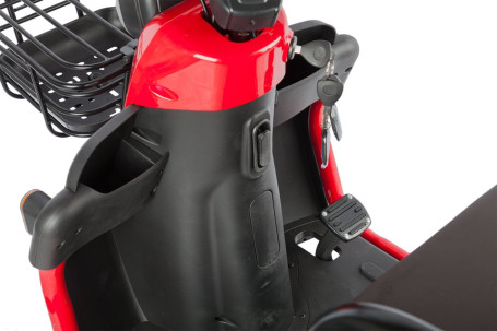 Трицикл электрический Rutrike Gelbert Kappa (48/60V, 650W, красный) (0000268-3044)