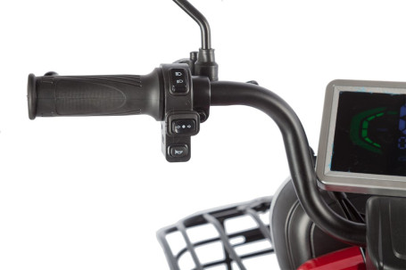 Трицикл электрический Rutrike Gelbert Kappa (48/60V, 650W, красный) (0000268-3044)