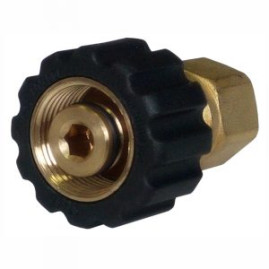 Переходник М22х1.5г-3/8"г  (400бар, лат/пласт)