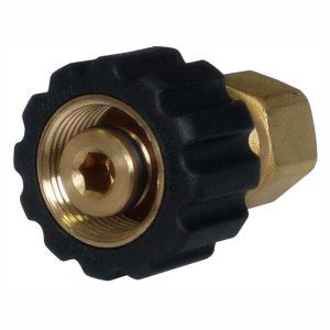 Переходник М22х1.5г-3/8&quot;г  (400бар, лат/пласт)