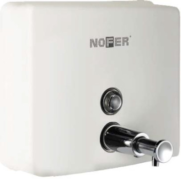Диспенсер для мыла Nofer (белый) 03004.W