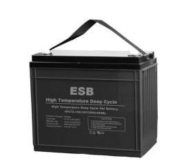 Тяговый аккумулятор ESB HTL12-135 (135Ач, 12В, Gel)
