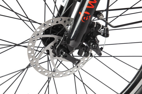 Электровелосипед Eltreco White (бело-серый)