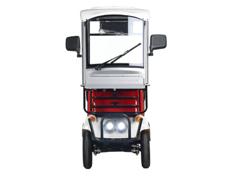 Трицикл электрический Rutrike Gelbert Lich(48/60V, 600W, красный) (0000145-3046)