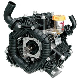 Насос мембранный Bertolini POLY 2120 VA DURAMAX (15бар, 126л/мин, гладкий вал 1&quot; шпонка)