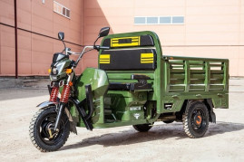 Трицикл электрический Rutrike Антей-У 1500 60V1000W (зеленый)