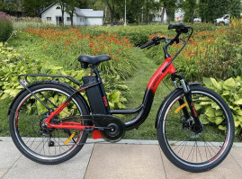 Электровелосипед Eltreco White (черный)