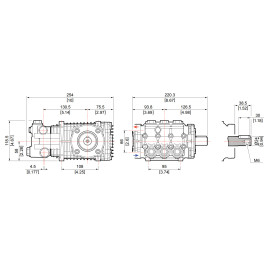 Насос высокого давления Comet FW3 4030S (1450 об/мин)