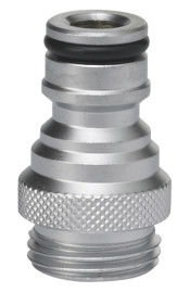 Байонет 1/2" Vikan (ниппель Gardena, резьба, лат/хром)